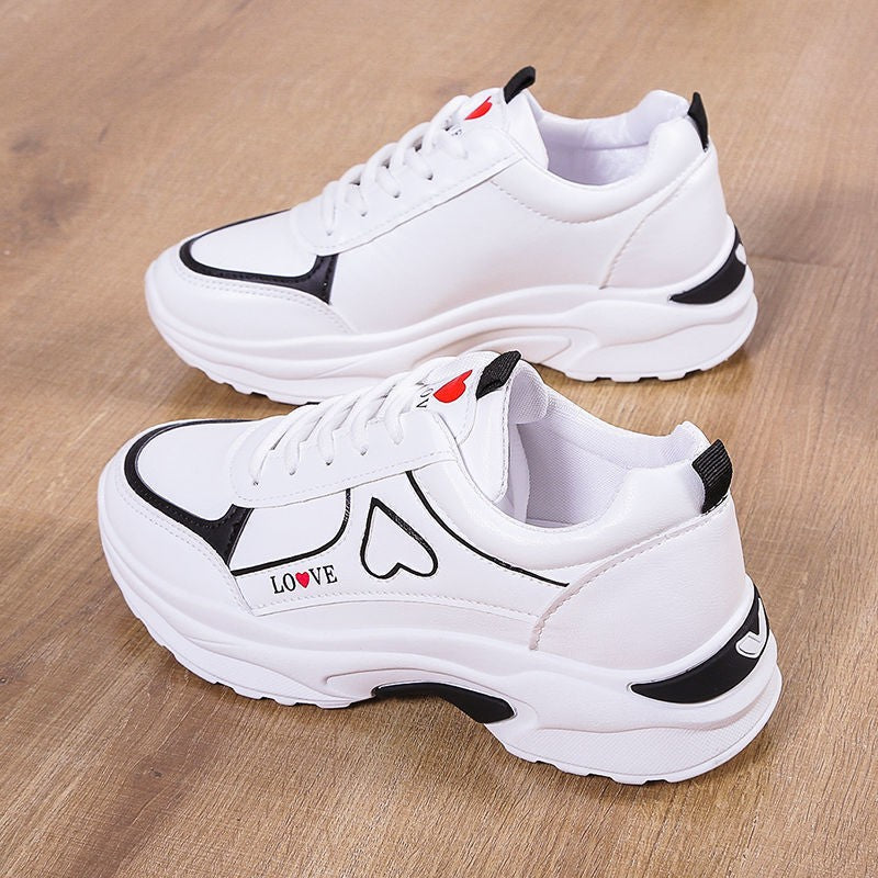 Women's Thick-Sole Casual Board Shoes